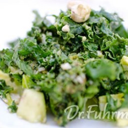 Kale Salad with Avocado and Apples