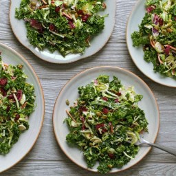 Kale Salad with Creamy Poppy Seed Dressing Recipe