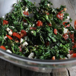 Kale Salad with French Feta