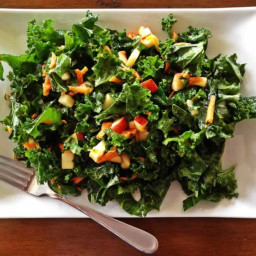 Kale Salad with Maple-Mustard Dressing