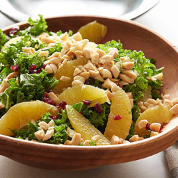 Kale Salad with Marcona Almonds and Sherry Vinaigrette
