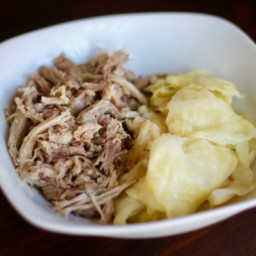 Kalua Pork and Cabbage {Instant Pot}