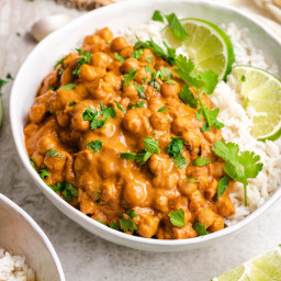 Kara's Chickpea Curry (with Chicken)
