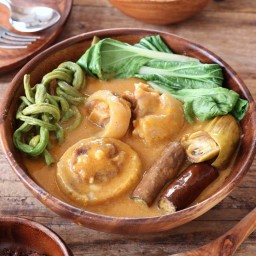 Kare Kare Recipe (Oxtail & Tripe Stew in Peanut Sauce)