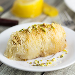 Kataifi - Greek Nut and Honey Pastry Rolls