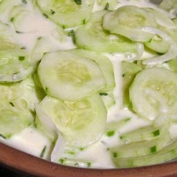 Kathy Pop's Cucumber Salad