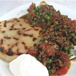 Keema Mattar Pilau (Mince Meat and Peas with Rice)