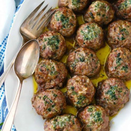 Keftedes (Greek Meatballs)