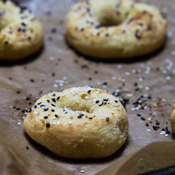  Keto Bagels with Almond Flour - Low Carb 5 ingredients keto bread replacem