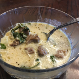 Keto Beef and Bok Choy Soup