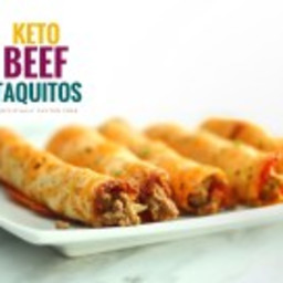 Keto Beef Taquitos