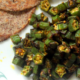 Keto Bhindi Masala (Stir Fried Okra)