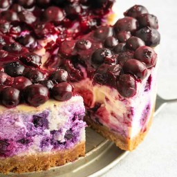 Keto Blueberry Cheesecake- Just 2 grams carbs!