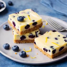 Keto Blueberry Cheesecake Squares