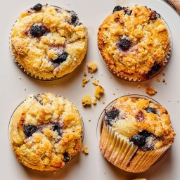 Keto Blueberry Muffins (6 Ingredients)