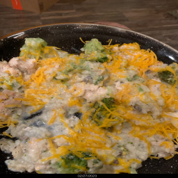 Keto Broccoli Rice Chicken 