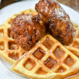 Keto Chicken And Waffles, Chaffles
