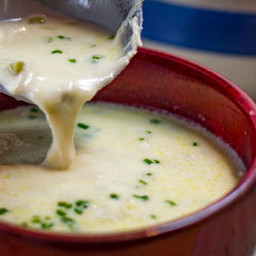 Keto Chicken Soup - Creamy, Warm & Hearty - Easy Recipe 10 min Prep