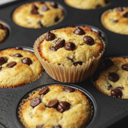 Keto Chocolate Chip Muffins • Low Carb with Jennifer