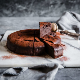 Keto Chocolate Espresso Flourless Cake