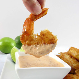 Keto Coconut Shrimp with Dipping Sauce