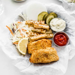 Keto Fish and Chips (Whole30)