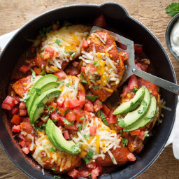 Keto for 2-Cheesy Mexican Chicken Skillet
