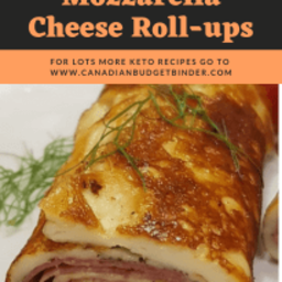 Keto Fried Mozzarella Cheese Roll-ups (Low-Carb)