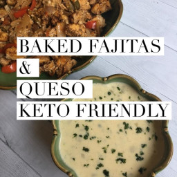 Keto Friendly Baked Fajitas