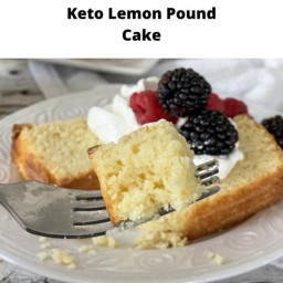 Keto Lemon Pound Cake
