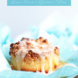 Keto Lemon Sour Cream Muffins - Low Carb