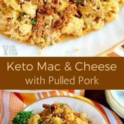 Keto Mac & Cheese & Pulled Pork!!!