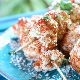 Keto Mexican Cauliflower Skewers - Low Carb