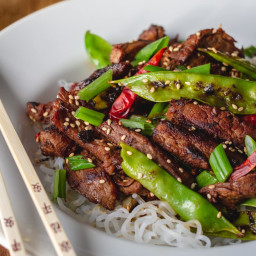 Keto Spicy Sesame Beef