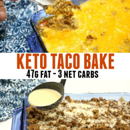 Keto Taco Bake Recipe Low Carb High Fat