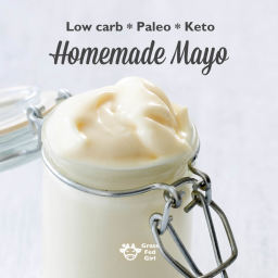 Ketogenic Diet Mayonnaise Recipe (low carb, Paleo)