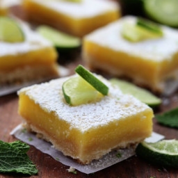 Key Lime Bars with Shortbread Crust