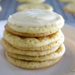 Key Lime Cookies and Key Lime Icing