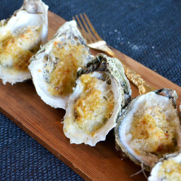 Key Lime Garlic Oysters