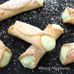 Key Lime Pie Cannoli - a simple 4-ingredient summer recipe