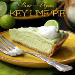 Key Lime Pie (Raw, Grain Free, Vegan)