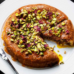 Khagineh (Stuffed Persian Sugar Omelet)