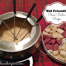 Kid Friendly Cheese Fondue Recipe!