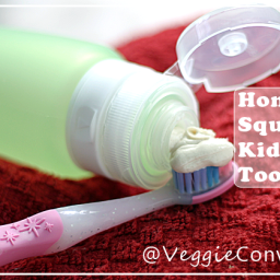 Kid-Friendly Squeezable Homemade Toothpaste and How to Say 'No' to Dentists