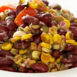 Kidney Bean Salad with Mediterranean Dressing