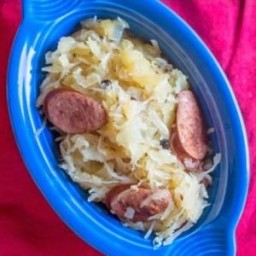  kielbasa and sauerkraut