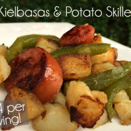 Kielbasas and Potato Skillet
