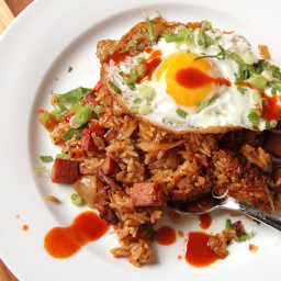 Kimchi and Spam Fried Rice Recipe