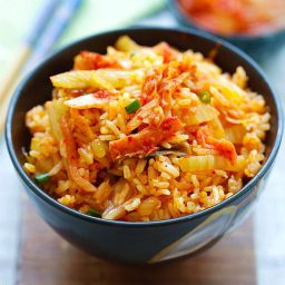 Kimchi Fried Rice (Ready in 15 Mins)