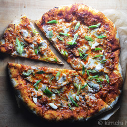 Kimchi Pizza Redux #PizzaWeek